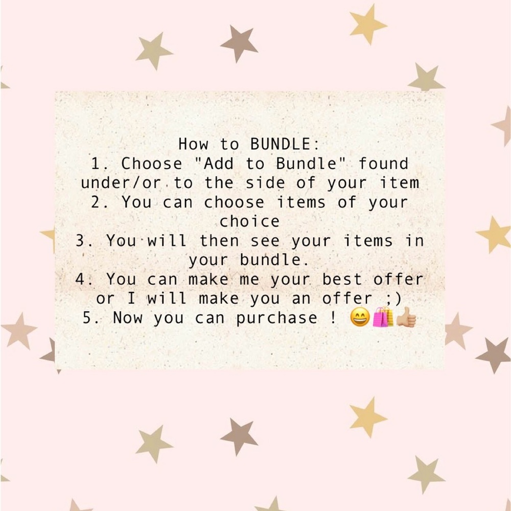 Bundle and Save in my Closet 💗🌟